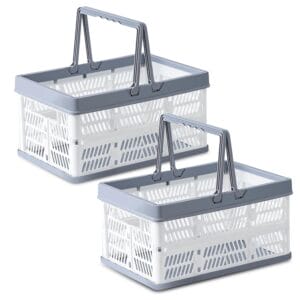 Nizirioo składane pudełko plastikowe składane stabilne: Nizirioo 2 szt.