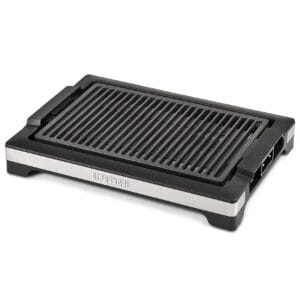 G3 Ferrari G10141 Tito Grill Elektryczny 2000 W Czarny - Grill elektryczny z rauchiem i zapachem, 37x24,5 cm, termostat, łatwy w czyszczeniu