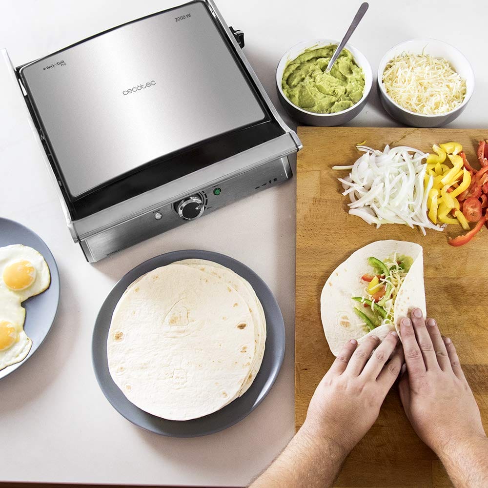 Cecotec Rock'nGrill Pro grill elektryczny, powłoka z kamienia Rockston - obrazek 4