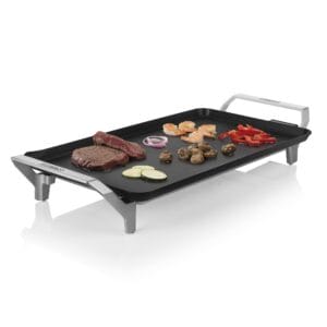 Grill elektryczny Princess 103110 Table Chef Premium XL - duża płyta grillowa teppanyaki - 46 x 26 cm - wysoka moc 2500 W - kontrola termostatem - 4 szpatułki w zestawie
