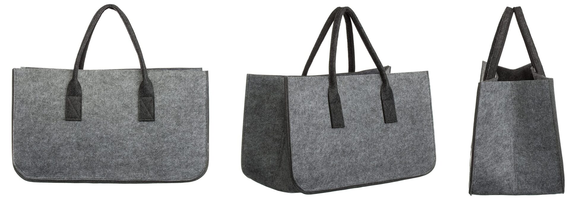 Brandsseller Torba filcowa ok. 48 x 28 x 25 cm torba na zakupy torba na - obrazek 4