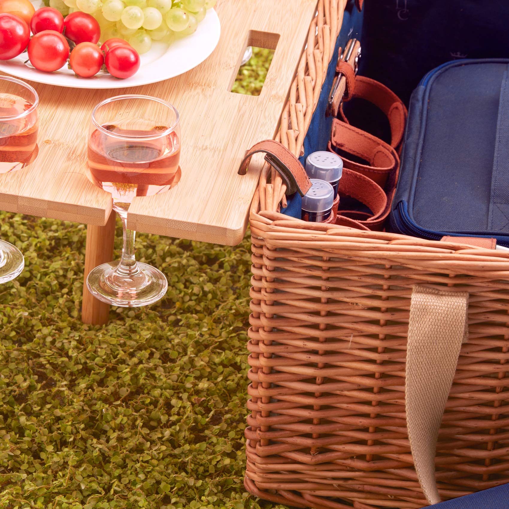 Les Jardins de la Comtesse Wiklinowy i skórzany niebieski Saint-Honoré - obrazek 2