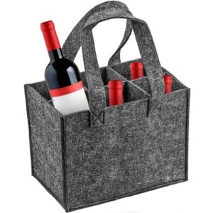 NC NC Wandefol torba na butelki torba filcowa z oddzielną przegrodą na 6