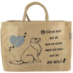 Domelo Damski duży kosz na zakupy 100% torba z juty wegańska torba na