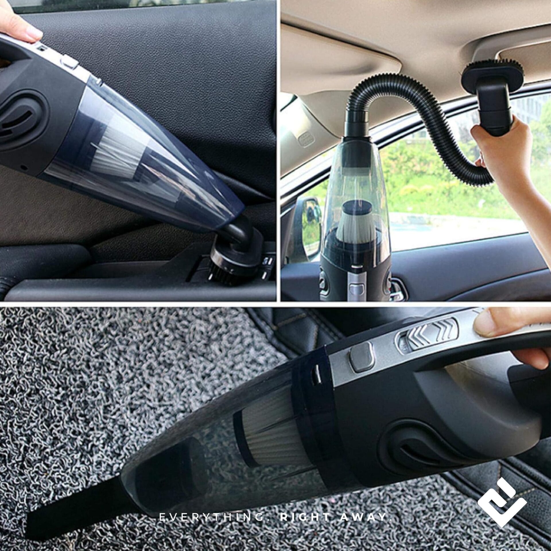 Przenośny odkurzacz samochodowy bezprzewodowy odkurzacz do okruchów - - obrazek 4