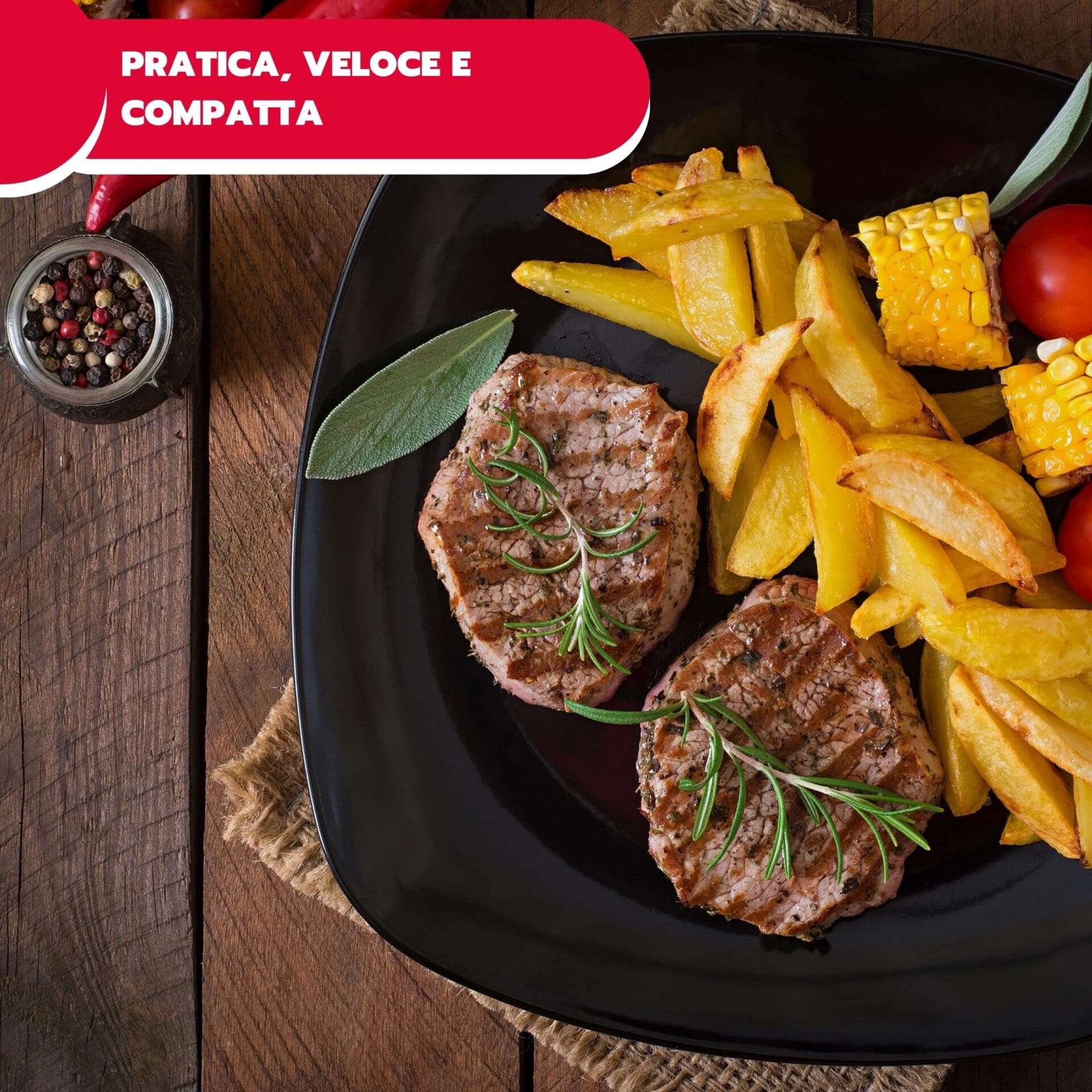 ARDES AR1S20 - Profesjonalny elektryczny grill kontaktowy 1500 W, czarny i stal, nieprzywierające płyty grillowe - obrazek 3