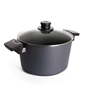 Woll Diamond Lite – Garnek 24 cm ze szklaną pokrywą, 50 l, do piekarnika