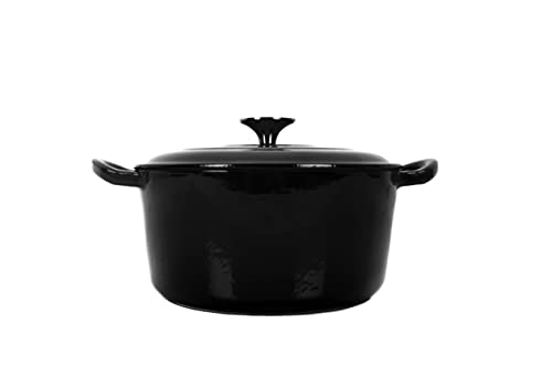 Echtwerk Garnek Żeliwny Emaliowany 3.5L – Idealny do Pieczenia i Gotowania - obrazek 9