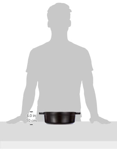 STAUB Kokota 26 cm czarny – emaliowany garnek żeliwny 4L do smażenia i duszenia - obrazek 2