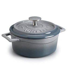 Pentole Agnelli COGHSRP10414Y – Żeliwna forma do zapiekania 14 cm szara