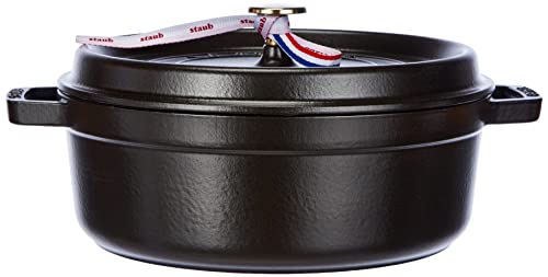 STAUB Kokota 26 cm czarny – emaliowany garnek żeliwny 4L do smażenia i duszenia - obrazek 13
