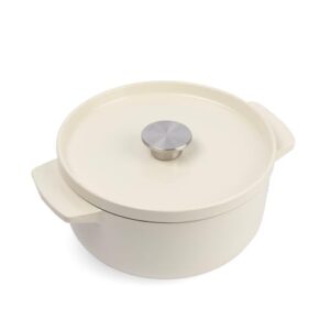 Rondel żeliwny KitchenAid 22 cm – Trwały, bez PFA, indukcyjny, ergonomiczny