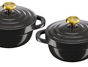 Tefal Air Mini Zestaw 2 sztuki 11 cm - Aluminiowe Garnki Jednogarnkowe