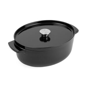 Rondel Żeliwny KitchenAid 30cm – Wysokiej Jakości Garnek do Gotowania