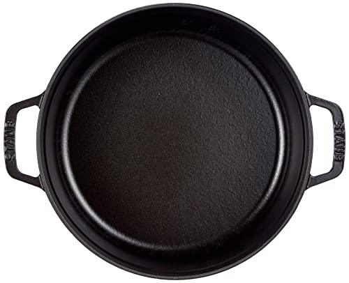 STAUB Kokota 26 cm czarny – emaliowany garnek żeliwny 4L do smażenia i duszenia - obrazek 12