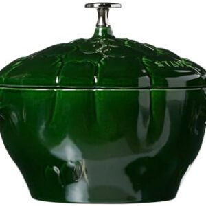 Cocotte skarpety stołowe zielony bazyliowy 22 cm La Cocotte STAUB 3 ltr