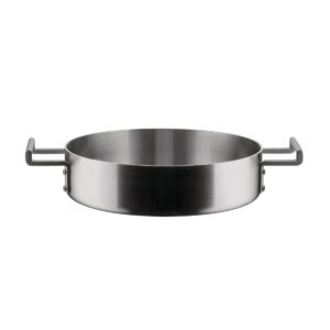 Alessi Convivio DC102/24 – Żaroodporna patelnia indukcyjna 24 cm ze stali nierdzewnej