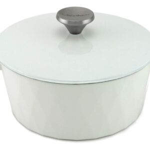 Garnki żeliwne HearthStone Cocotte Diament 24 cm – emaliowane, indukcja, piekarnik