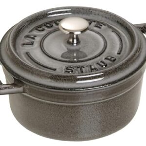STAUB Mini Cocotte, okrągła z pokrywką 10 cm, 0,25 l, nadaje się do pł