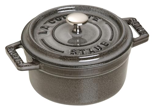 STAUB Mini Cocotte, okrągła z pokrywką 10 cm, 0,25 l, nadaje się do pł