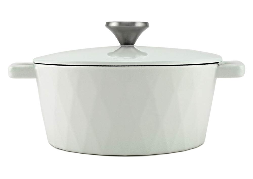 Garnki żeliwne HearthStone Cocotte Diament 24 cm – emaliowane, indukcja, piekarnik - obrazek 5