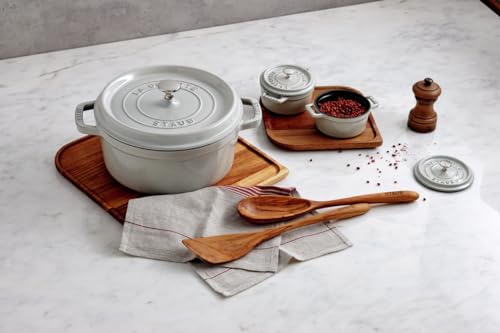 STAUB Okrągła koketa 55 l trufla – Garnki STAUB, smak i aromat w kuchni - obrazek 5