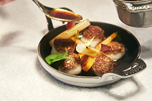 STAUB Naczynie do zapiekanek 20 cm żeliwne Kirschrot - Idealne do gotowania - obrazek 4