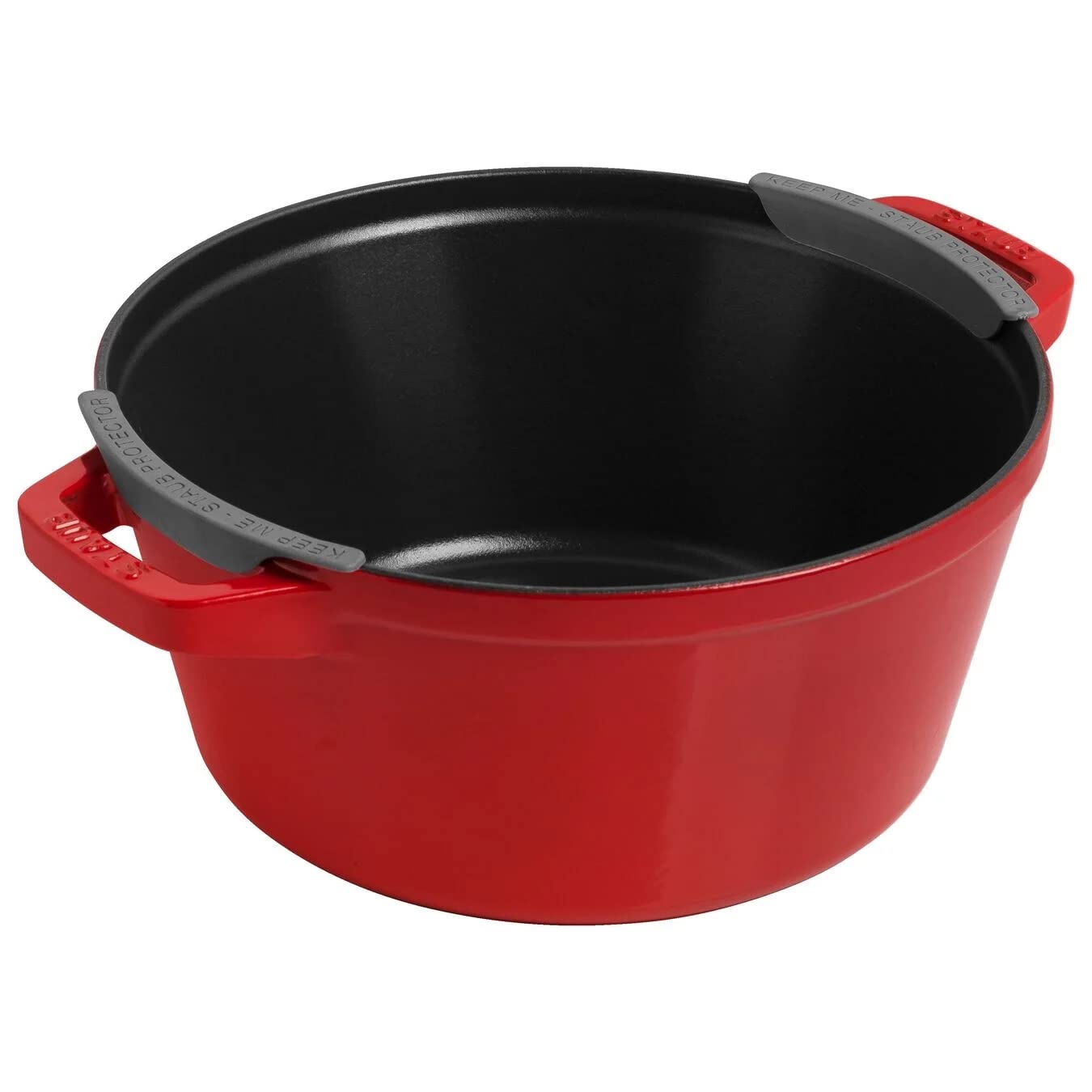 Staub La Cocotte – Zestaw 3 okrągłych garnków do pieczenia potraw - obrazek 5