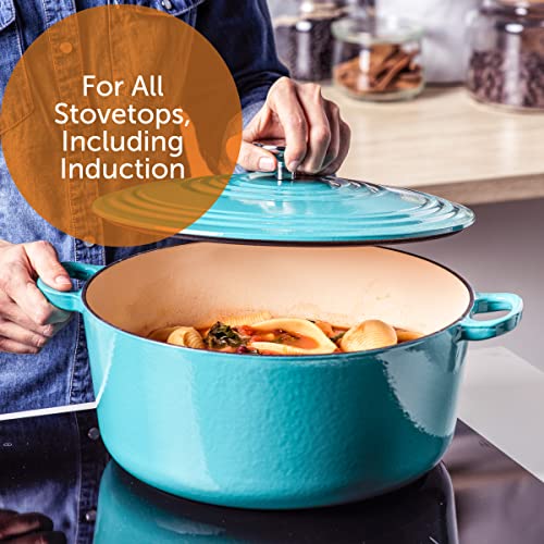 BK Piekarnik Holenderski Niebieski – Garnki BK, Emaliowane, Indukcja, 230°C - obrazek 8