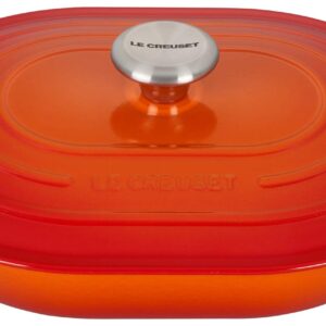 Le Creuset Podłużna brytfanna z żeliwa emaliowanego Signature z dodatk