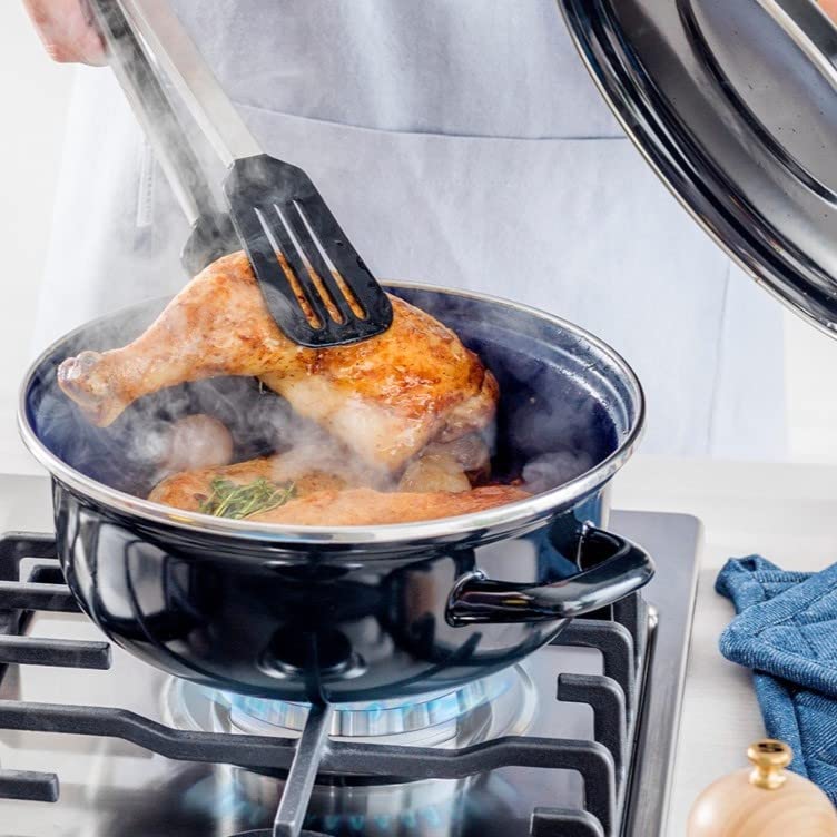 BK Naczynia Kuchenne B1208.520 Fortalit Dutch Oven 20 14 l – Emaillowany Stalowy Garnek - obrazek 5