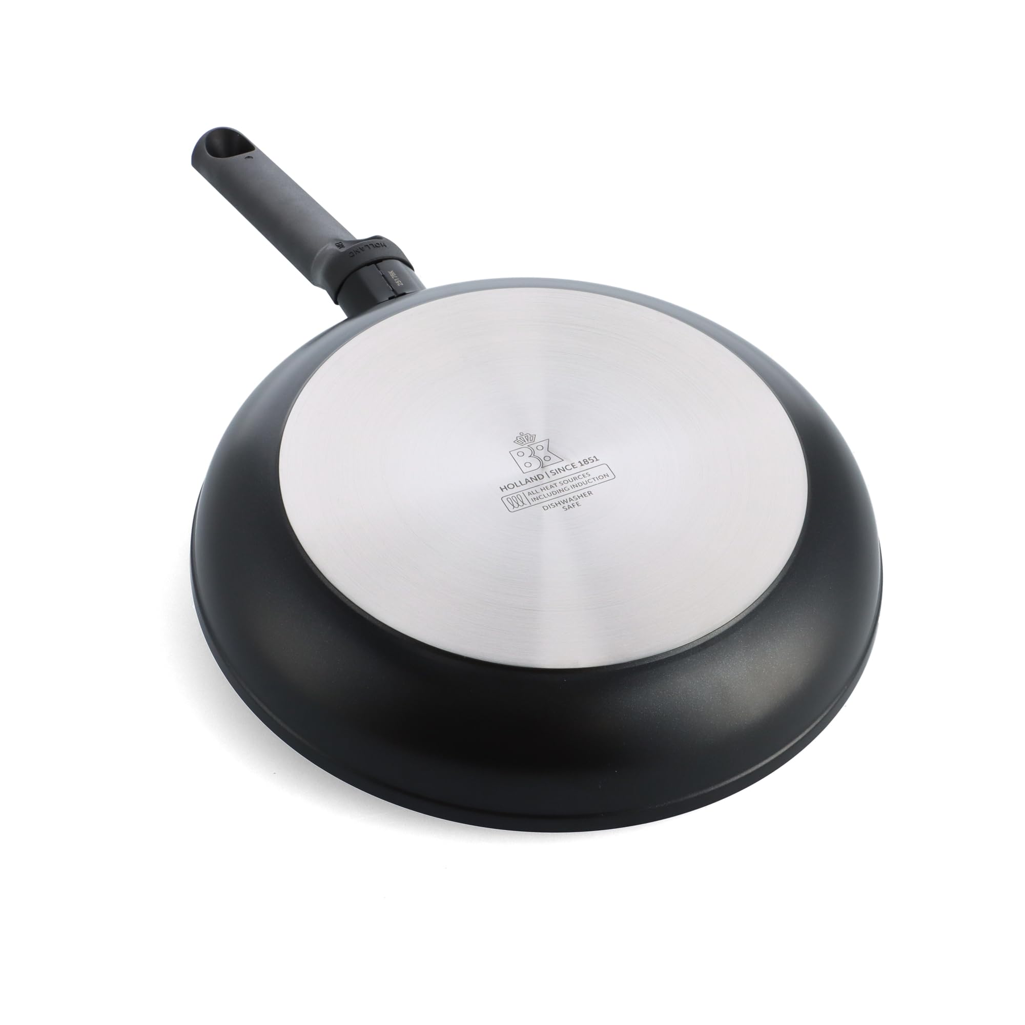 Ceramiczna patelnia BK Easy Induction 24 cm, PFAS-free, indukcja, z pokrywką - obrazek 2