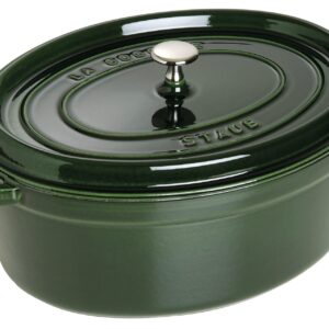 Staub Cocotte Brytfanna, Basilikum (Zilony), 33cm, 6,7 l