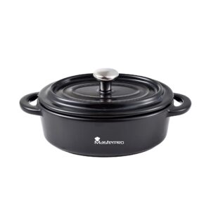 Garnki MasterPro Cook – Wytrzymałe, Indukcyjne, Do Pieczenia – Czarny