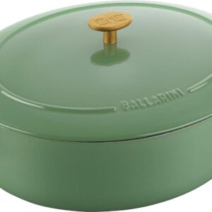 BALLARINI Bellamonte Cocotte 31 cm 55 l – Emaliowana rustidera zielona do pieczenia