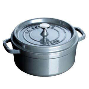 Staub Cocotte 25 Quart grafitowy szary – Garnki od Paul Bocuse