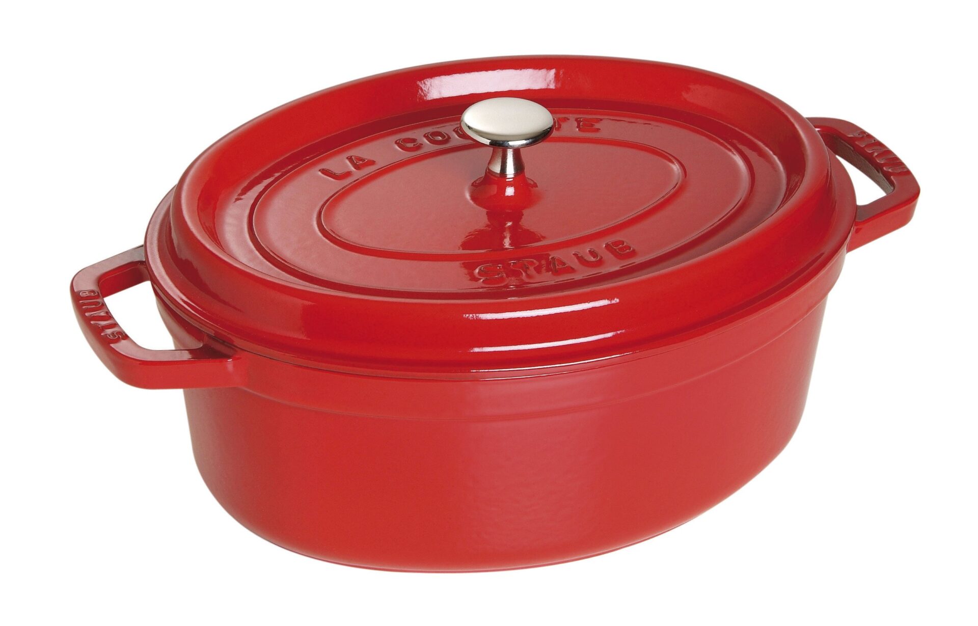 STAUB Gusseisen Bräter 23 cm Kirschrot – Idealny do smażenia i duszenia
