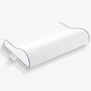 Ergo Foam Ortopedyczna poduszka z pianki z pamięcią kształtu antybakteryjna oddychająca tkanina poduszka ortopedyczna z podparciem karku