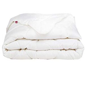 Kołdra pikowana Abeil Bio Attitude 100% bawełna 220 x 240 cm - biała, hipoalergiczna