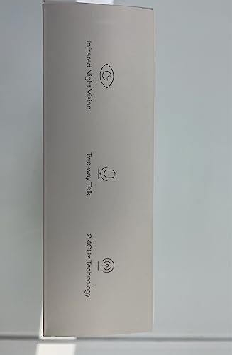 YOTON Baby Monitor 27 cala: Wideo, Czujnik temperatury, Komunikacja dwukierunkowa, Tryb głosowy, Nocturne, Widzenie - YB04 - obrazek 2