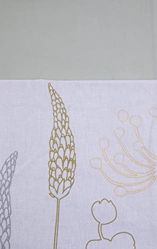 Zestaw pościeli Douceur d’Wewnąur 140x200 cm - Kwiaty Pola, 100% Bawełna - obrazek 4