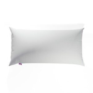 EMMA Essentials poduszka z płatkami pianki z pamięcią kształtu wyprodukowana w UE 40 x 80 cm ergonomiczna poduszka pod głowę w przypadku bólu karku dla każdego typu snu rozmiar M