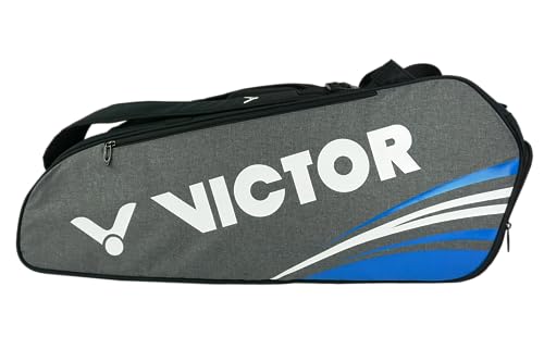 VICTOR Unisex - Doublethermobag 9148 HB torba na rakietę tenisową, sza - obrazek 7