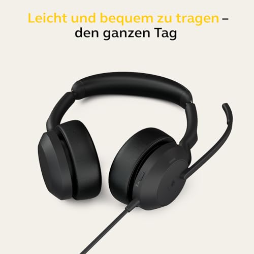 Jabra Evolve2 50 przewodowy zestaw słuchawkowy stereo z technologią Ja - obrazek 12
