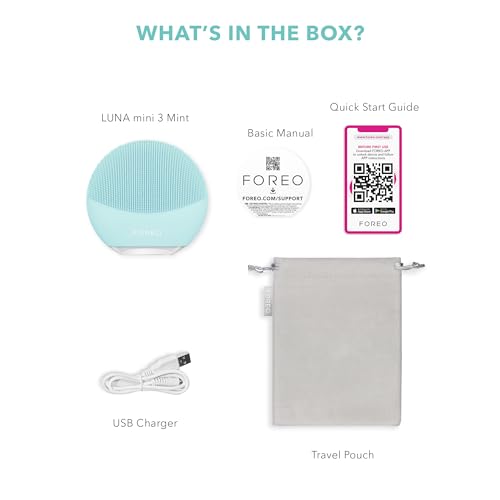Foreo Luna Mini 3 - Szczotka do Twarzy Miętowy 86 g - obrazek 2