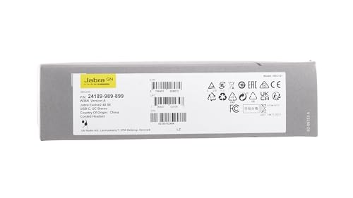 Jabra Evolve2 40 SE - Przewodowy zestaw słuchawkowy stereo z redukcją szumów, 3 mikrofonami i technologią USB C - Czarny - obrazek 3