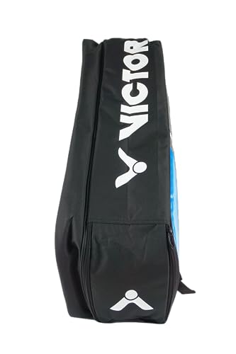 VICTOR Unisex - Doublethermobag 9148 HB torba na rakietę tenisową, sza - obrazek 2