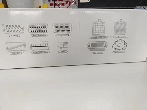 Profesjonalna mandolina kuchenna 13 w 1 z pudełkami do przechowywania - idealna do krojenia i tarcia warzyw - obrazek 2