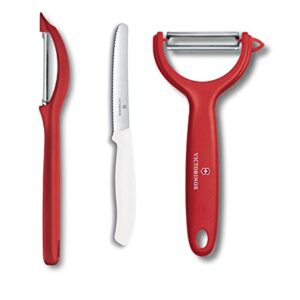 Victorinox Uniwersalna obieraczka z ostrzem wahadłowym CUT zestaw do o