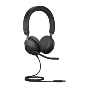 Słuchawki Jabra Evolve2 40 SE USB-A Stereo MS Black - doskonałe narzędzie do pracy online